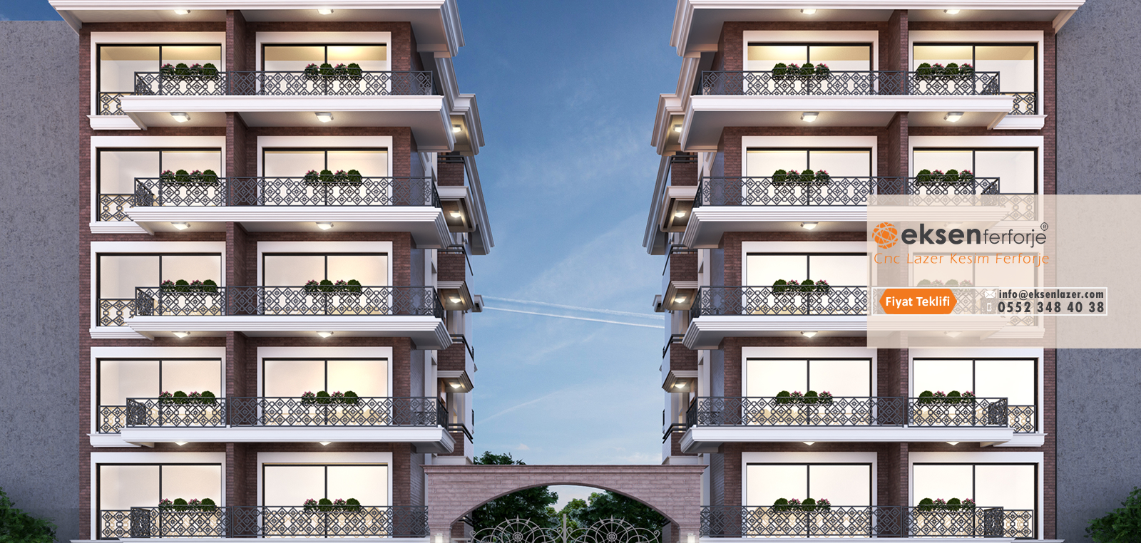 Eksen Ferforje,ferforje lazer kesim,ferforje motif kesim,ferforje balkon korkuluk