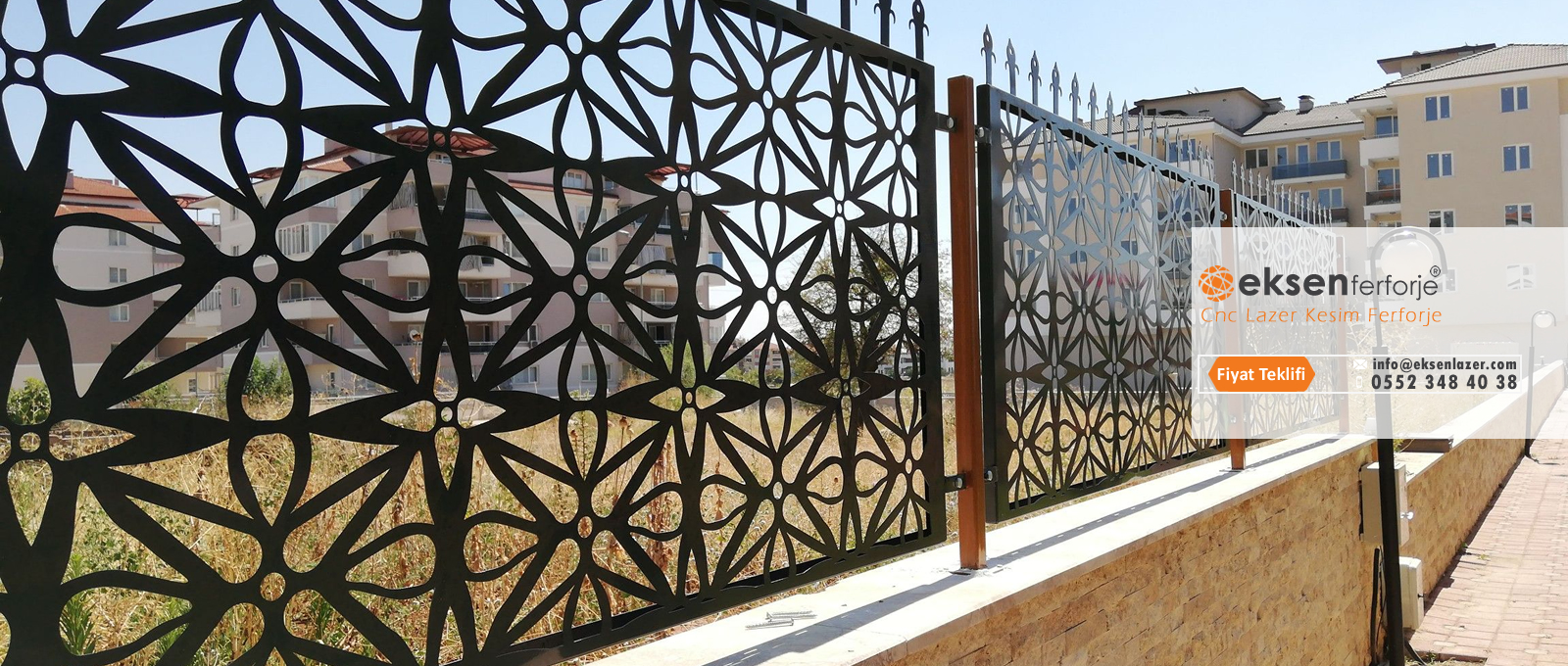 Eksen Ferforje,ferforje lazer kesim,ferforje motif kesim,ferforje balkon korkuluk